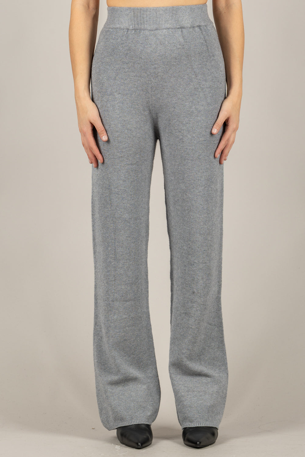 VICOLO - 77372 - PANTALONE IN MAGLIA GAMBA DRITTA