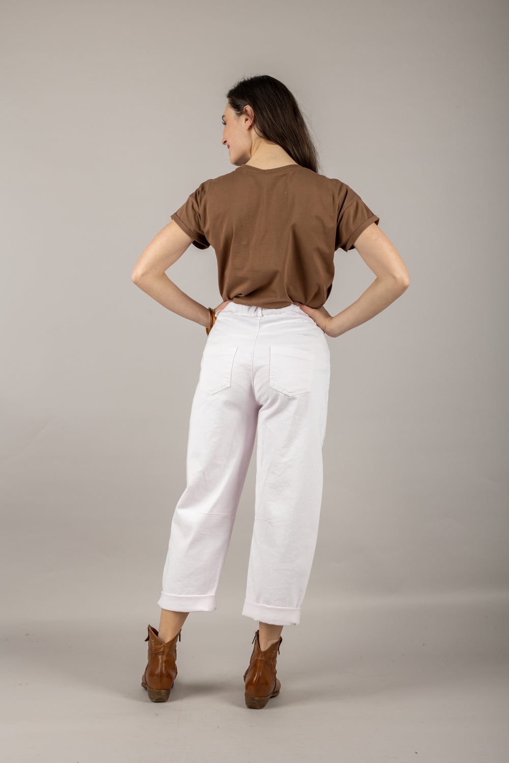 TENSIONE IN - PA5137-GAD - PANTALONE CON CHARM