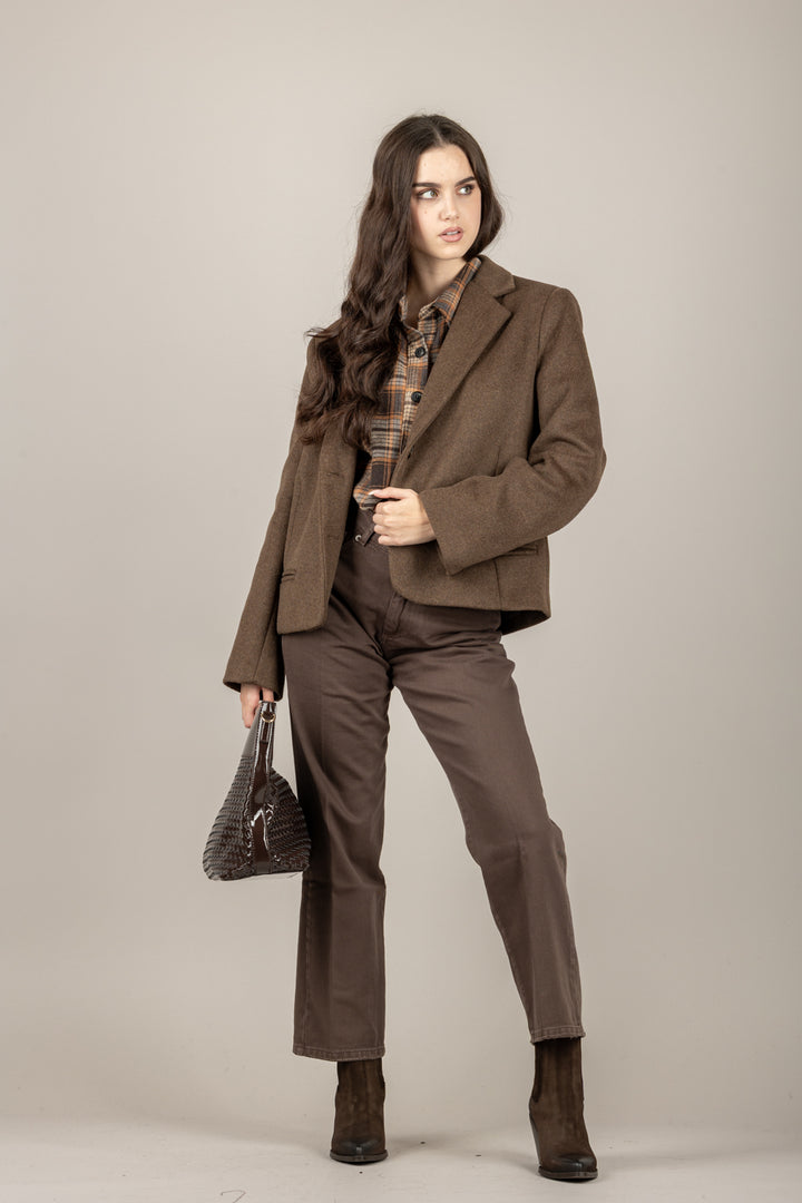 TENSIONE IN - 26B1362 - GIACCA OVER DUE BOTTONI