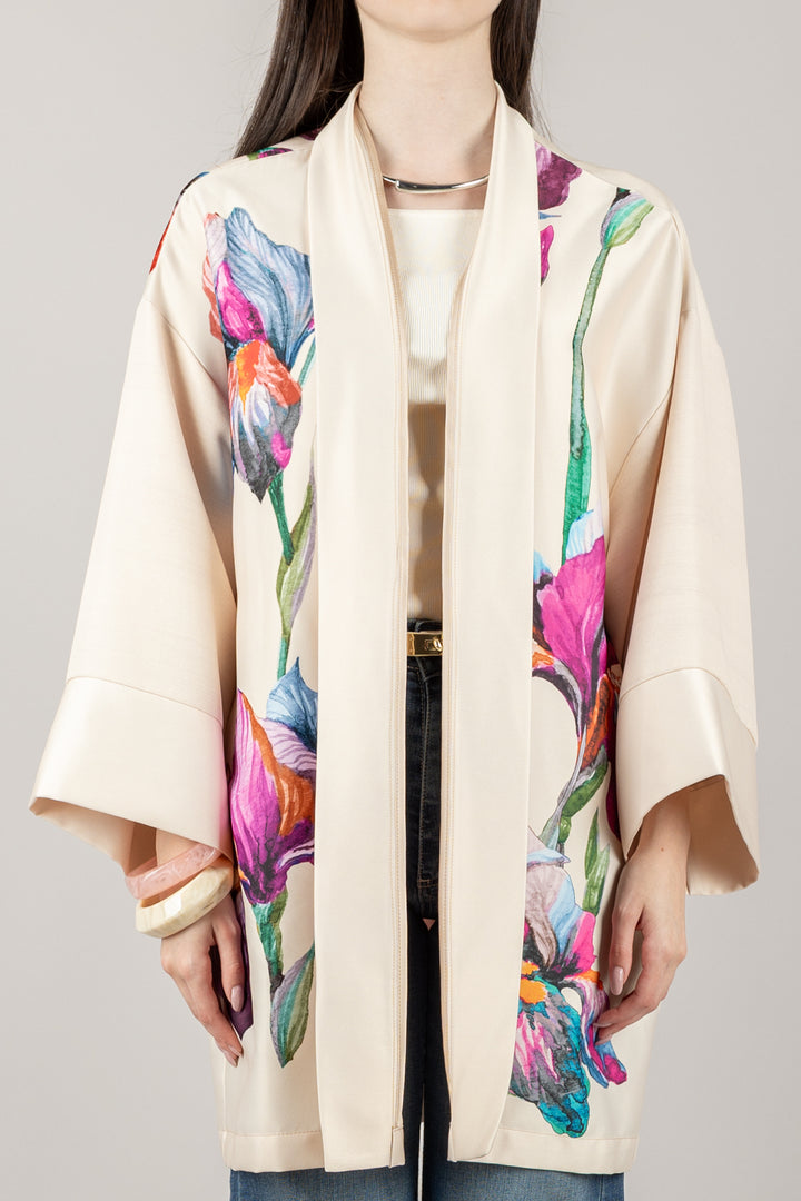 DIXIE - SAE2WZS - GIACCA KIMONO FLOREALE