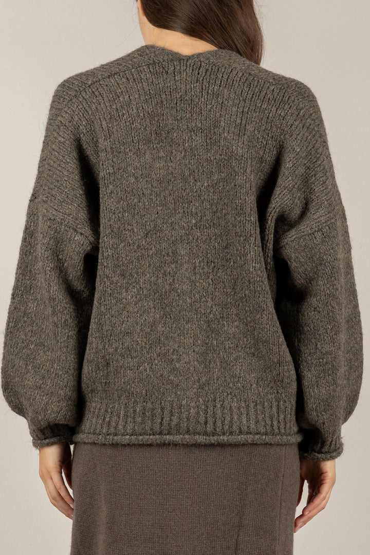 HAVEONE - JIT-P020 - CARDIGAN OVER TRE BOTTONI