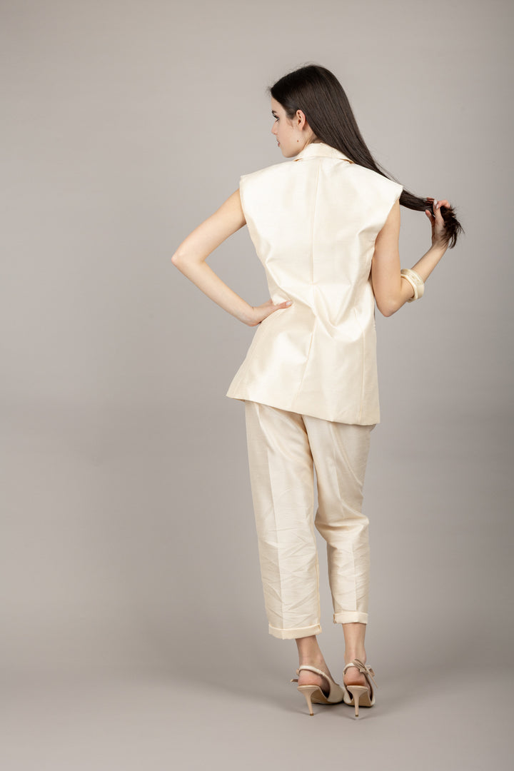 TENSIONE IN - S25P289 - PANTALONE CON COULISSE