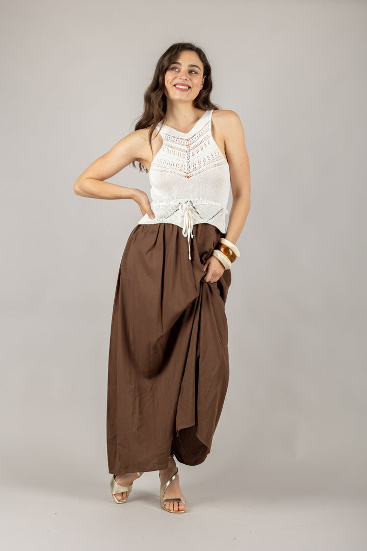 VICOLO - 55063D - ABITO TOP UNCINETTO