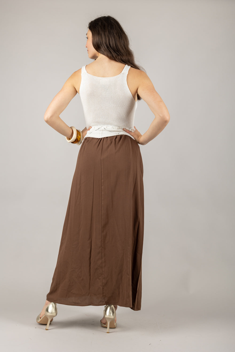 VICOLO - 55063D - ABITO TOP UNCINETTO
