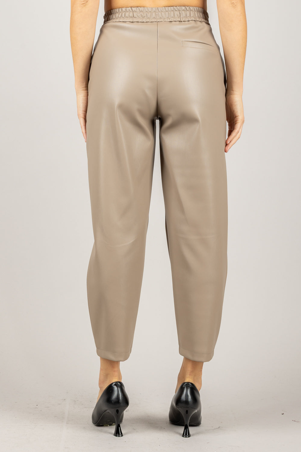 VICOLO - TF1679 - PANTALONE ECOPELLE CARROT