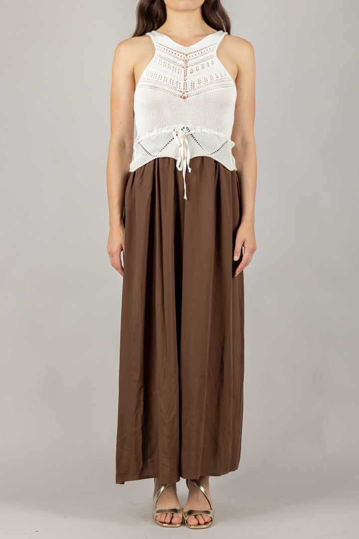VICOLO - 55063D - ABITO TOP UNCINETTO