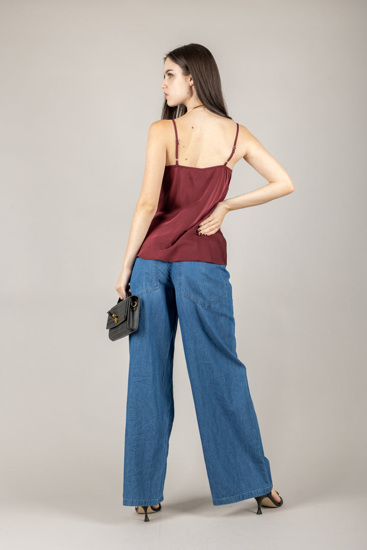 TENSIONE IN - F2164T05QPE25 - TOP IN SATIN