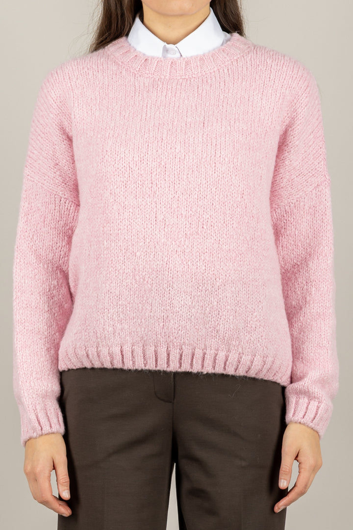 TENSIONE IN - D80379 - MAGLIA SCOLLO A BARCA