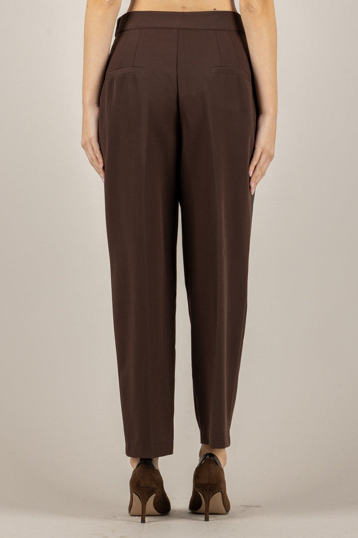 IMPERIAL - PEY7KIC - PANTALONE CARROT CON PINCES