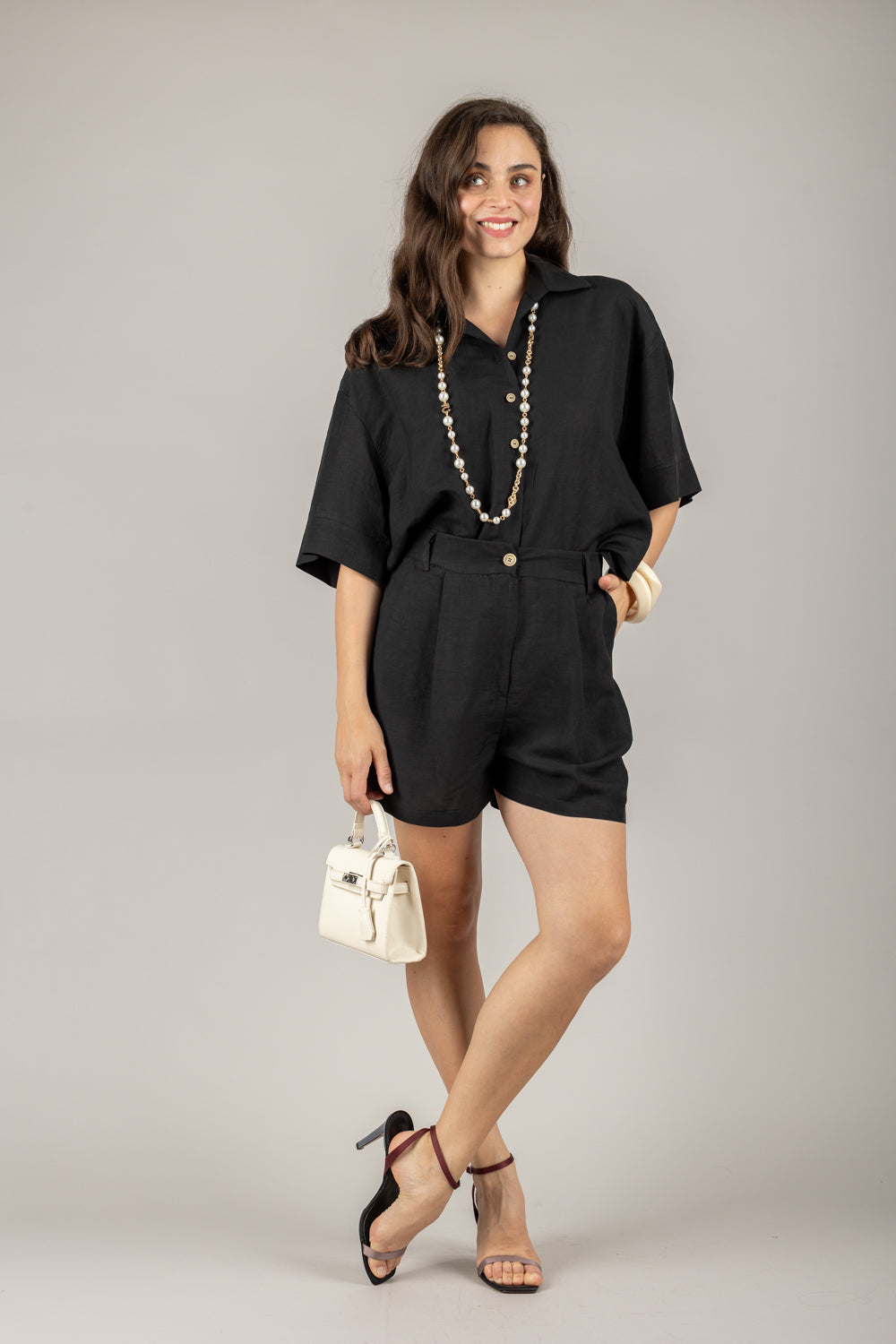 TENSIONE IN - 25C7873 - COMPLETO CAMICIA SHORTS