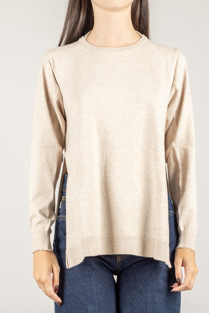 VICOLO - 22147F - MAGLIA CANOTTA CON COPRISPALLE