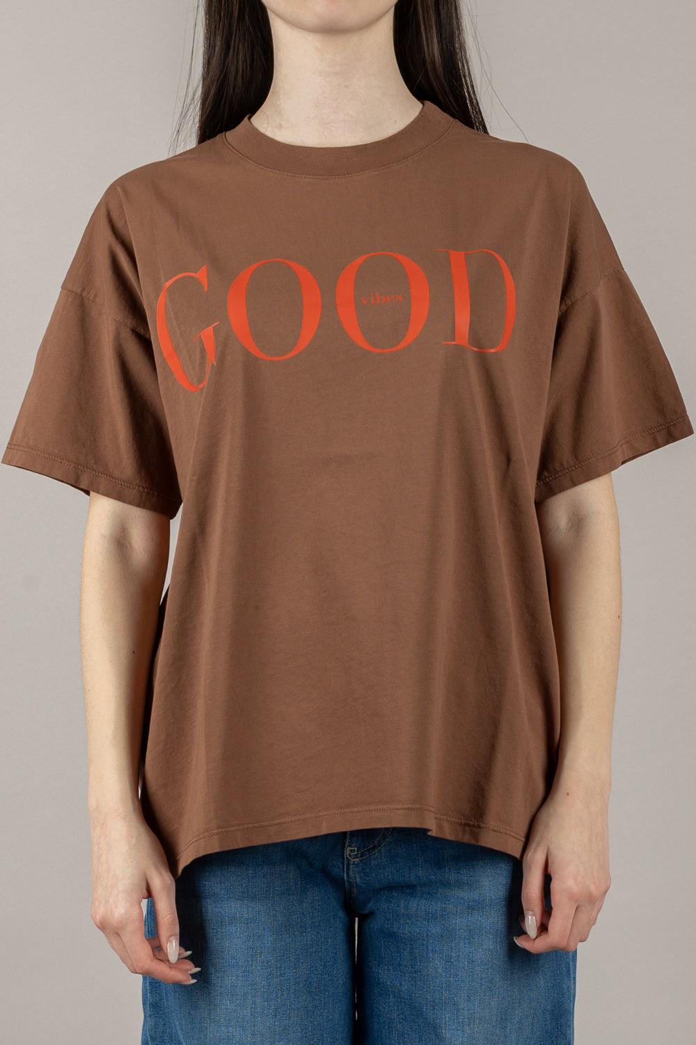 VICOLO - RD0152 - T-SHIRT GOOD VIBES