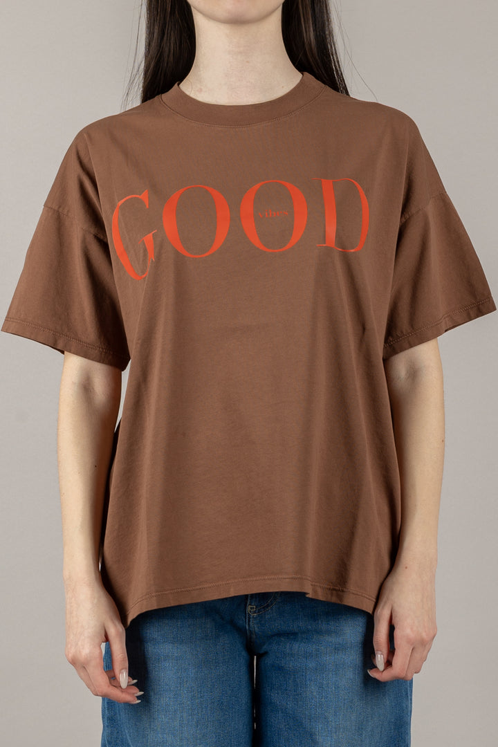 VICOLO - RD0152 - T-SHIRT GOOD VIBES