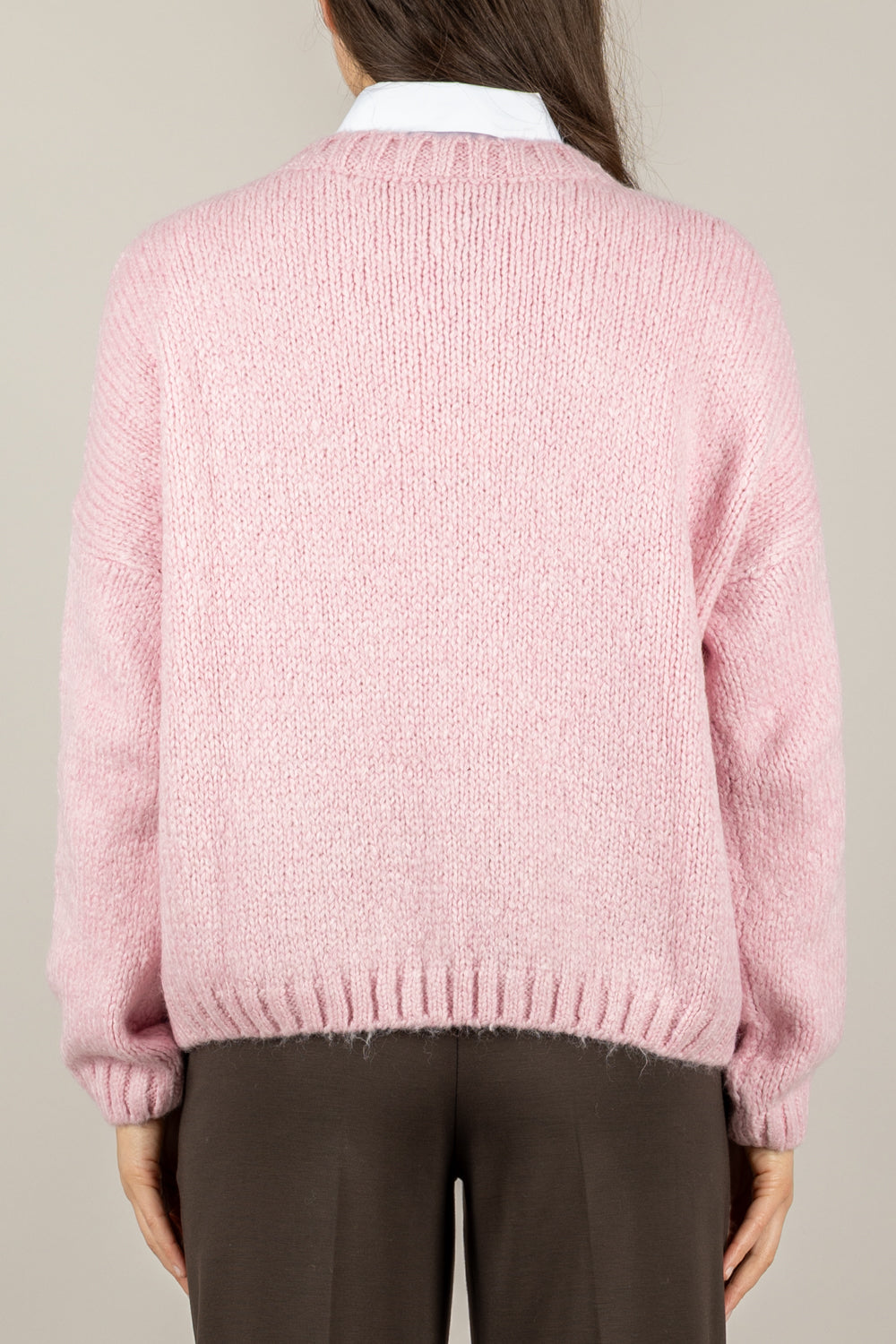 TENSIONE IN - D80379 - MAGLIA SCOLLO A BARCA