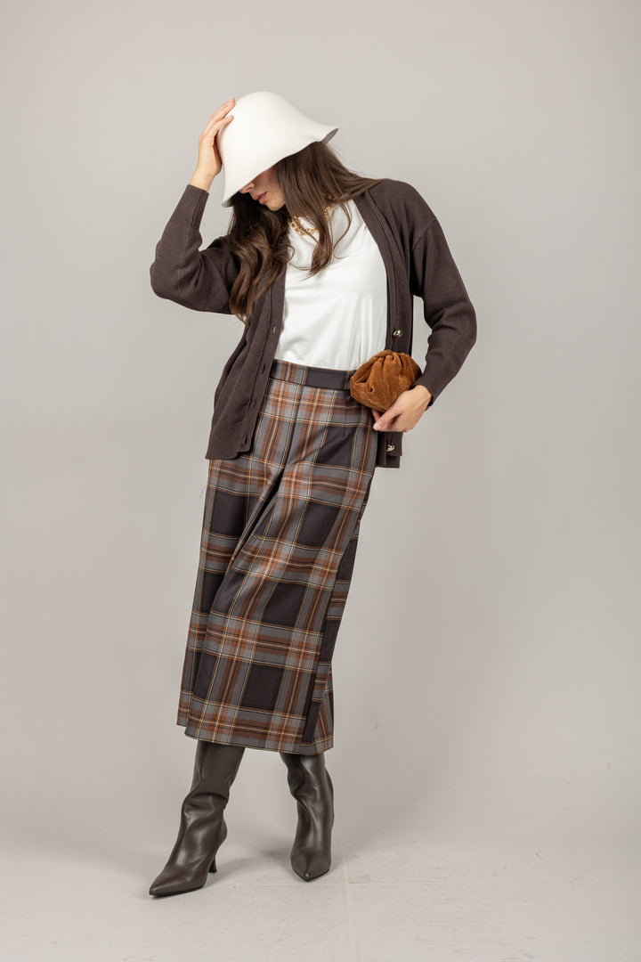 VICOLO - 77045F - CARDIGAN CON BOTTONI ORO