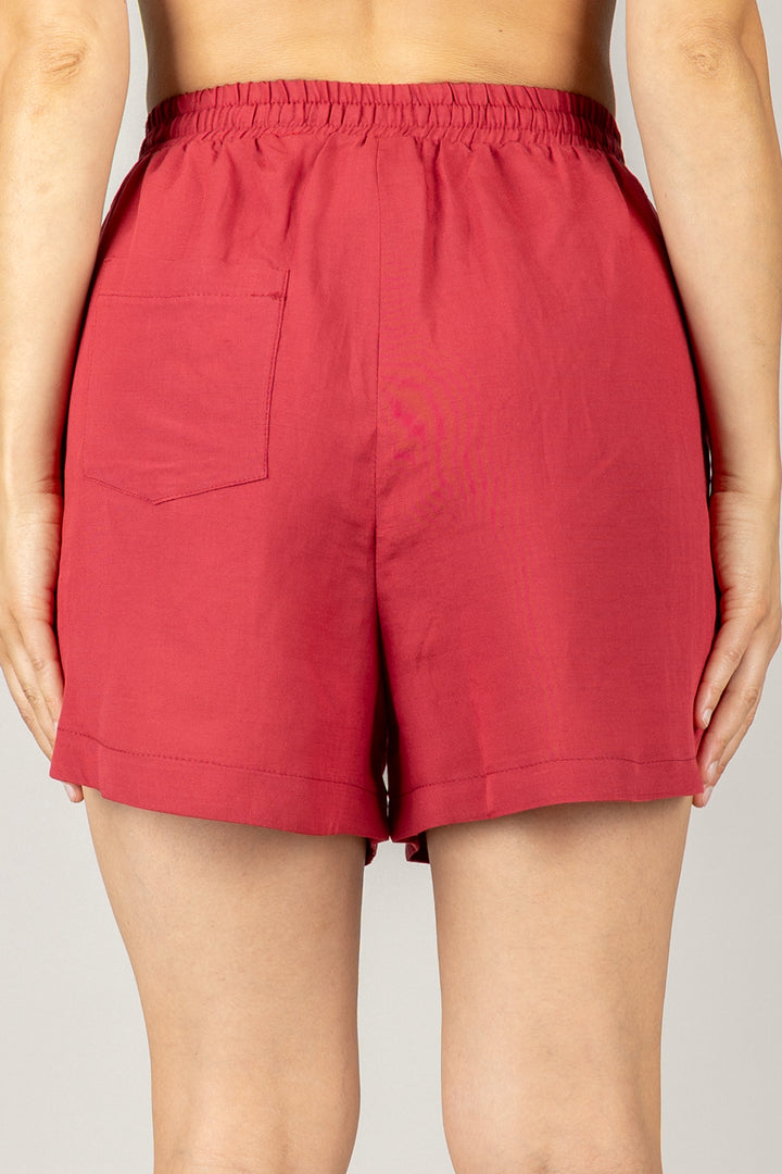 TENSIONE IN - 25C7864 - COMPLETO CAMICIA E SHORTS MISTO LINO