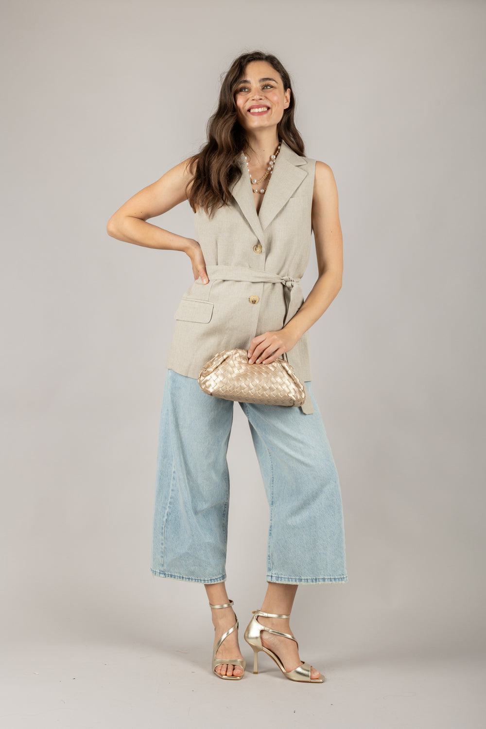 VICOLO - TD1900 - GILET CON FUSCIACCA