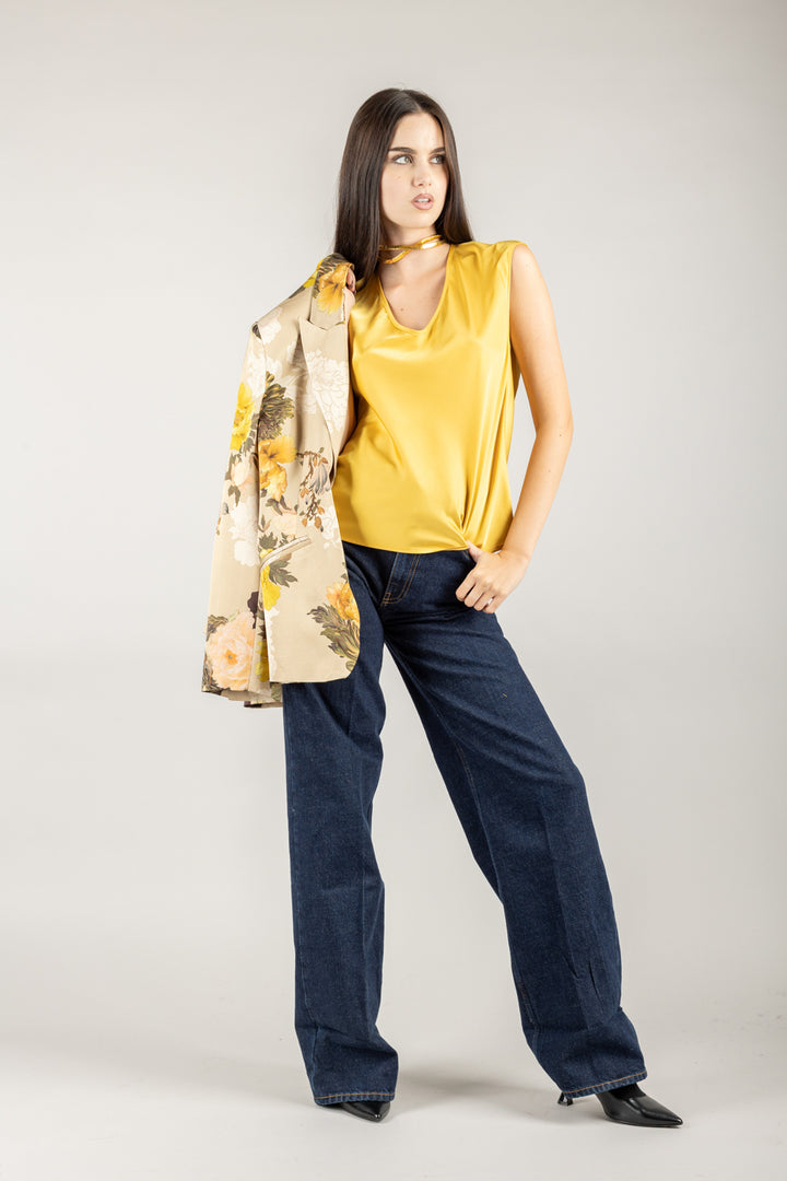 IMPERIAL - REH0KDG - BLUSA SCOLLO A V
