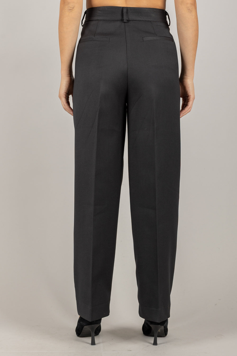 VICOLO - TF1719 - PANTALONE GAMBA DRITTA CON PINCES