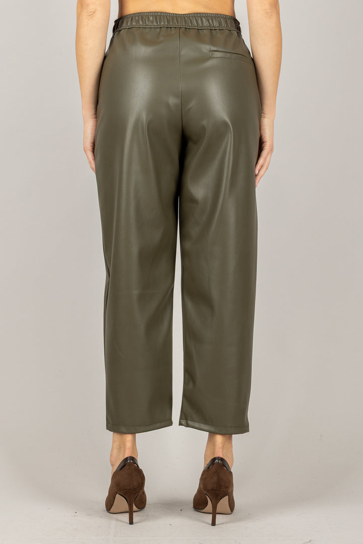 VICOLO - TF1679 - PANTALONE ECOPELLE CARROT