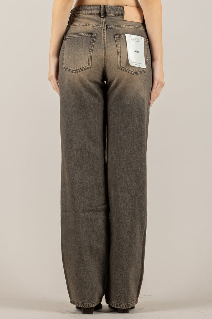 VICOLO - DF5303 - JEANS GAMBA DRITTA ALEX