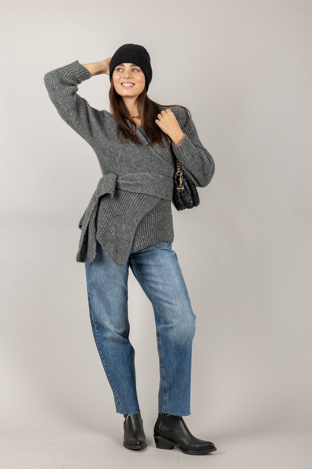 VICOLO - 55182F - CARDIGAN SCALDACUORE