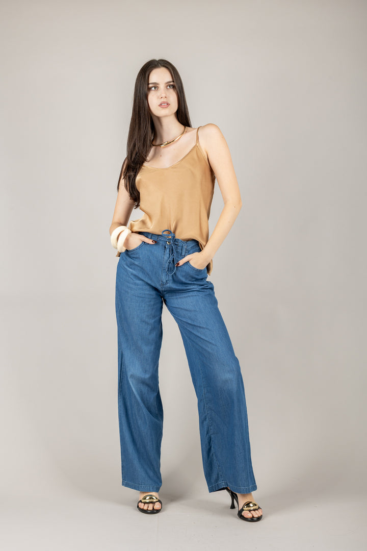 TENSIONE IN - F2164T05QPE25 - TOP IN SATIN