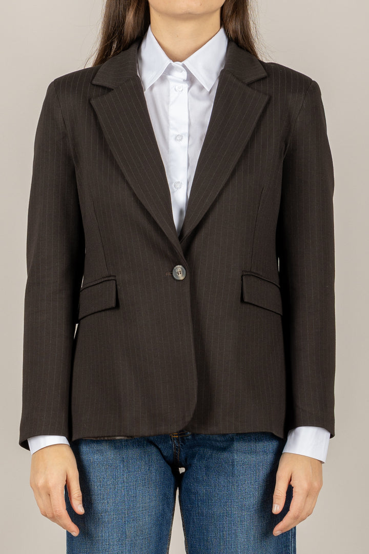 TENSIONE IN - 26B1546 - GIACCA GESSATA MONOPETTO