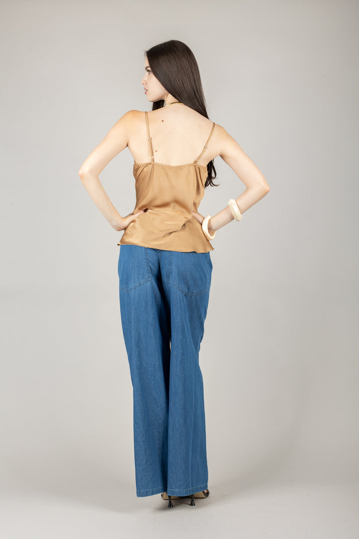TENSIONE IN - F2164T05QPE25 - TOP IN SATIN