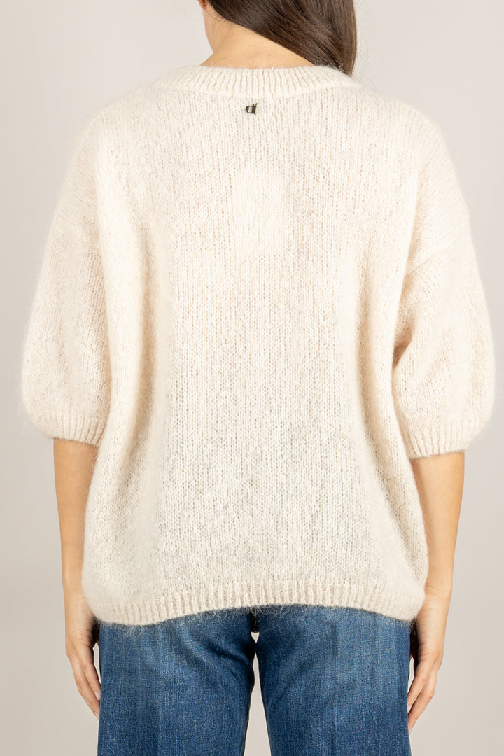 DIXIE - M277Y236- MAGLIA IN MOHAIR GIROCOLLO OVER