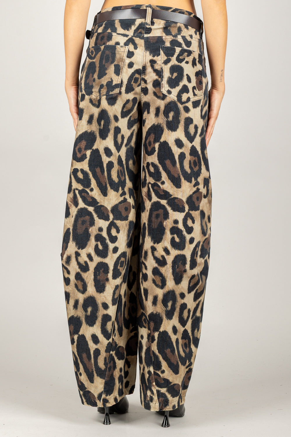 HAVEONE - PFW-P166 - PANTALONE ANIMALIER