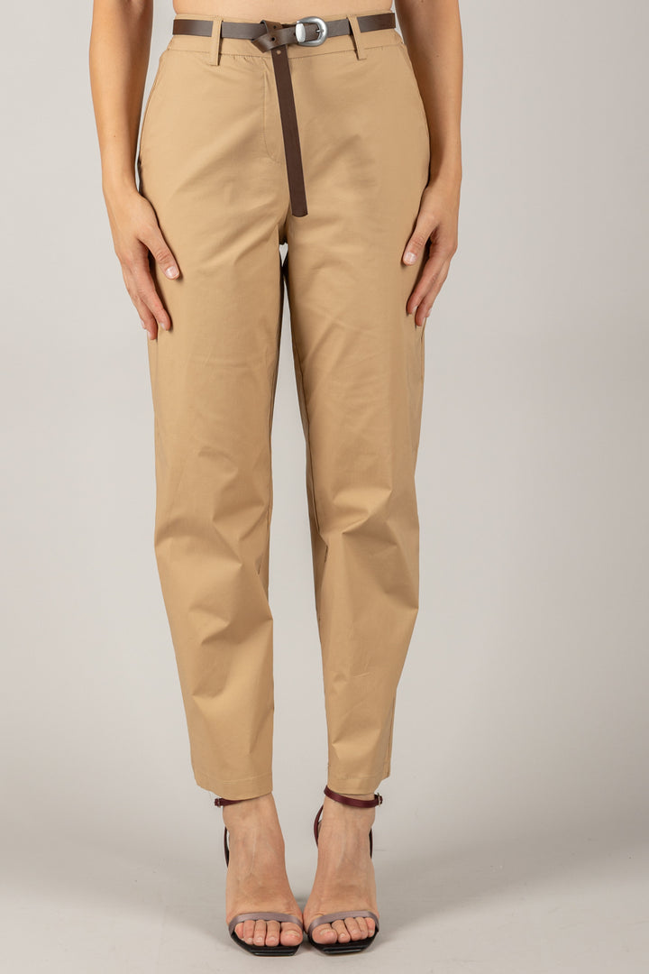 TENSIONE IN - 25P7865 - PANTALONE GAMBA DRITTA CON CINTA