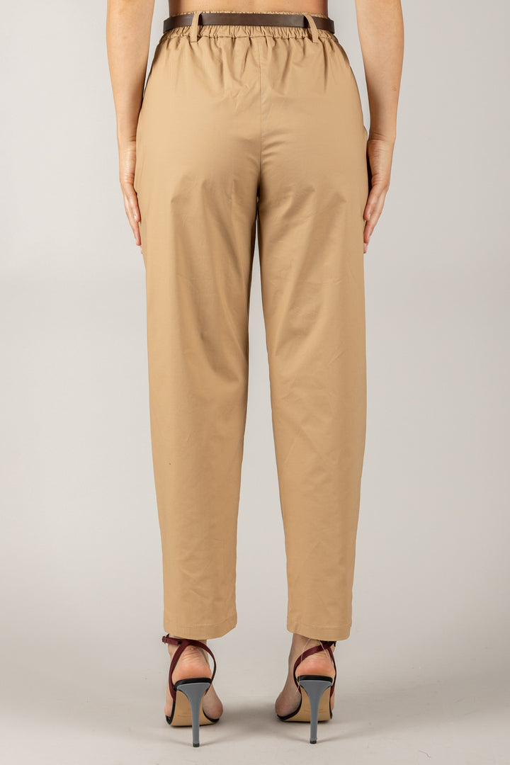 TENSIONE IN - 25P7865 - PANTALONE GAMBA DRITTA CON CINTA