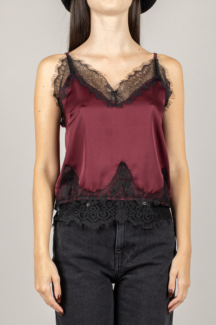 VICOLO - TF1250 - TOP PIZZO SCOLLO A V
