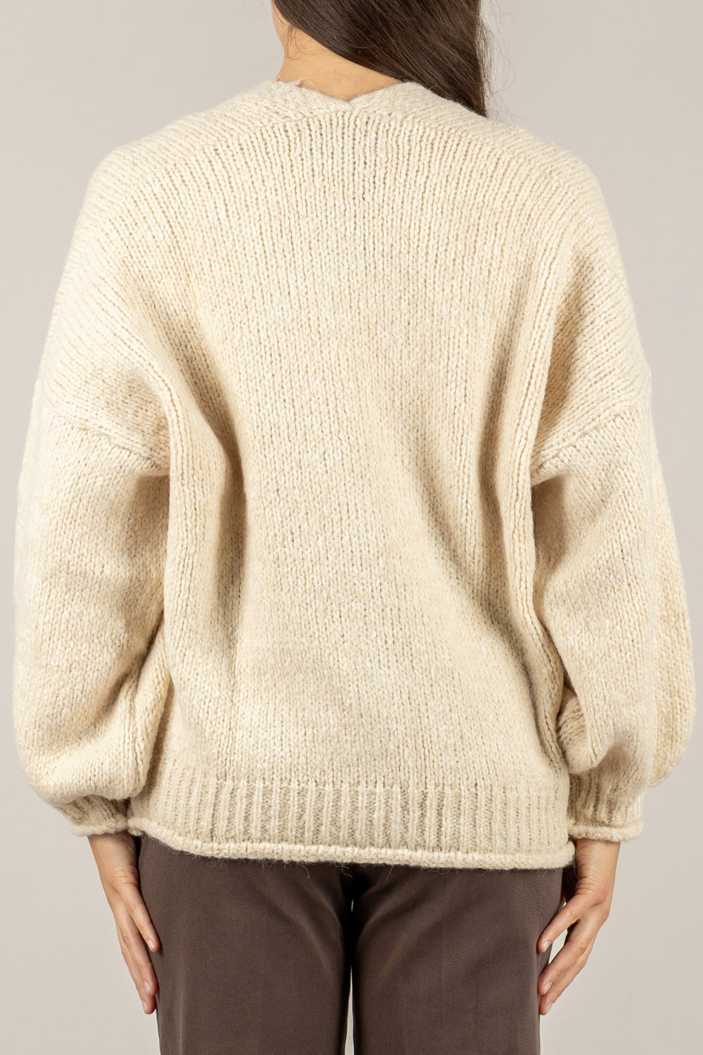 HAVEONE - JIT-P020 - CARDIGAN OVER TRE BOTTONI