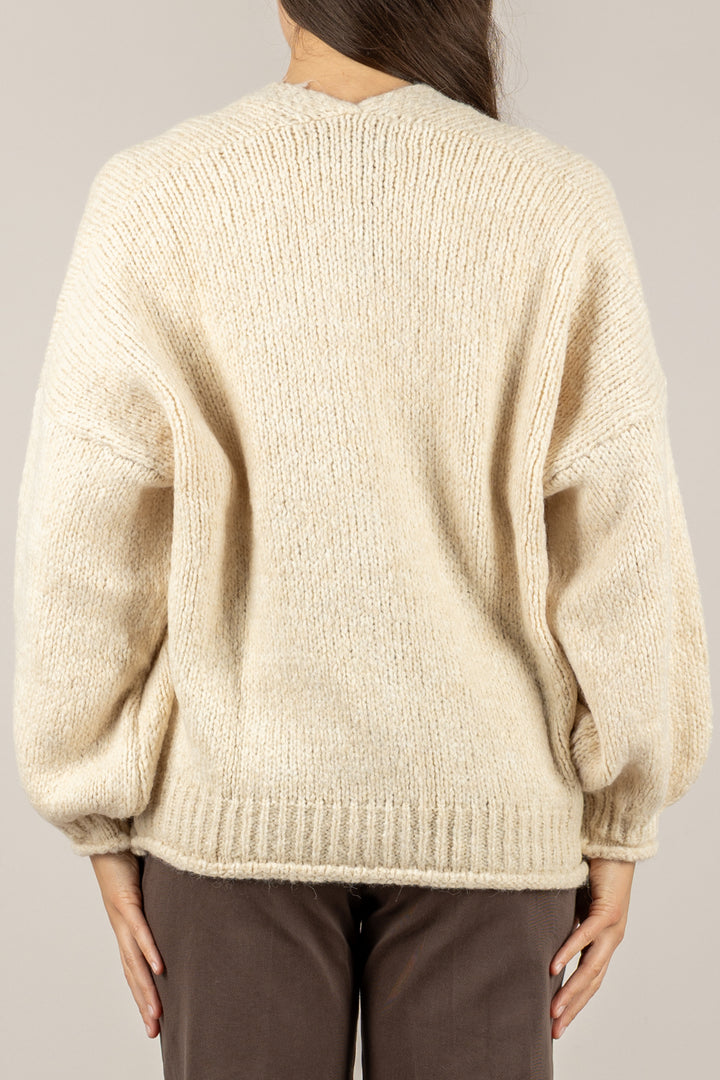 HAVEONE - JIT-P020 - CARDIGAN OVER TRE BOTTONI