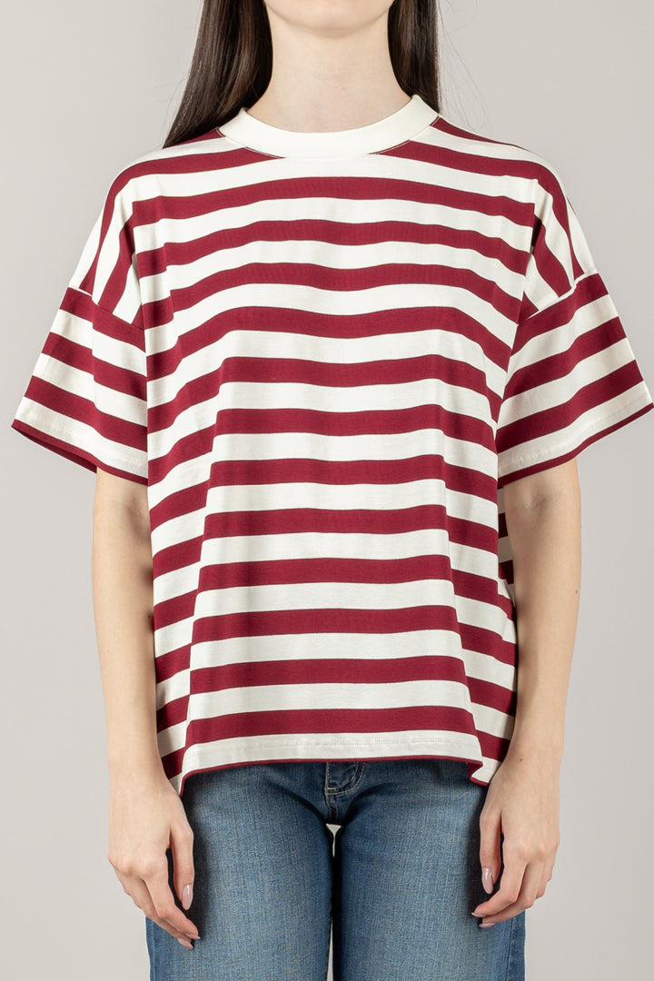 VICOLO - UD0196 - T-SHIRT RIGHE