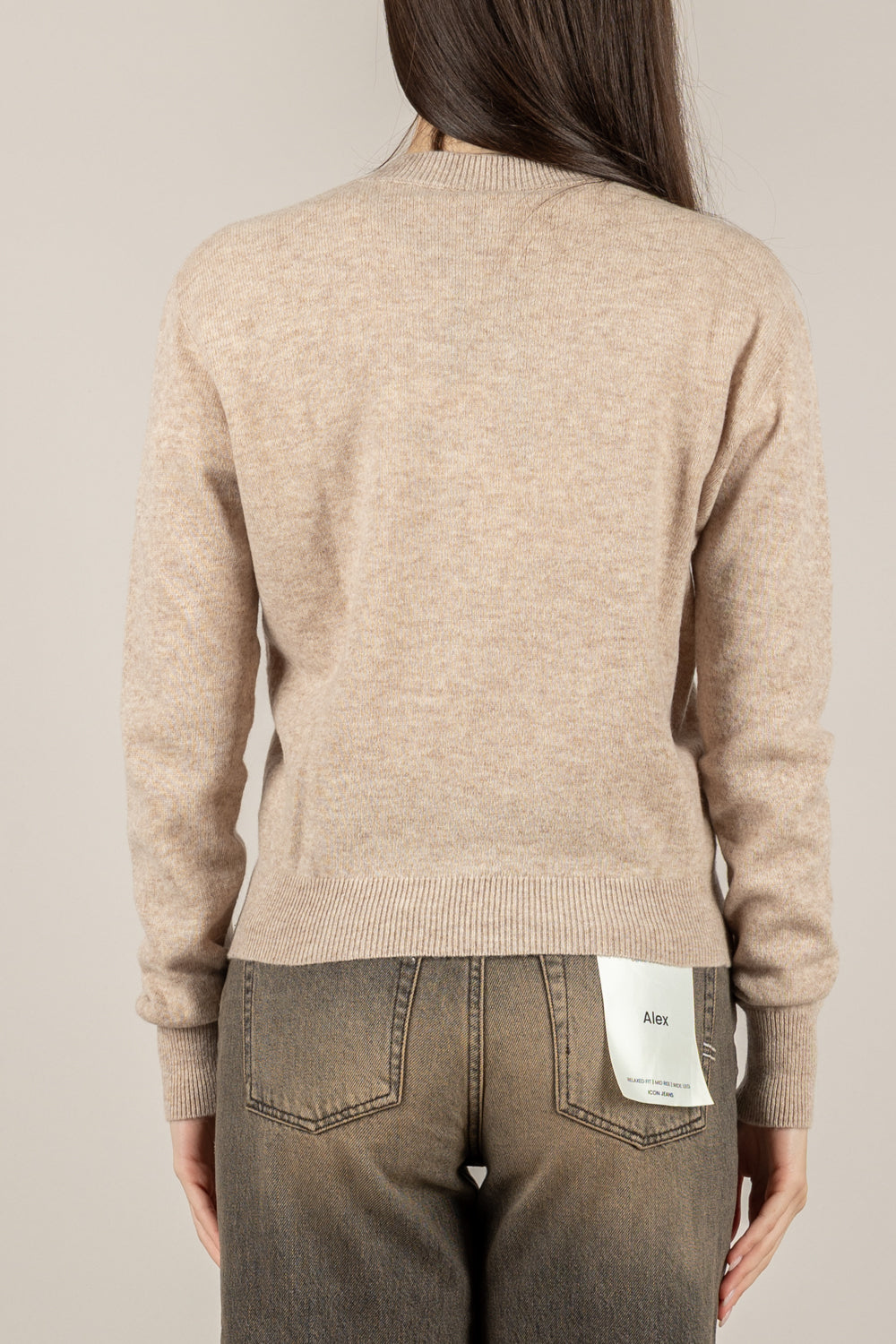 TENSIONE IN - WL180AI25 - MAGLIA SCOLLO A V