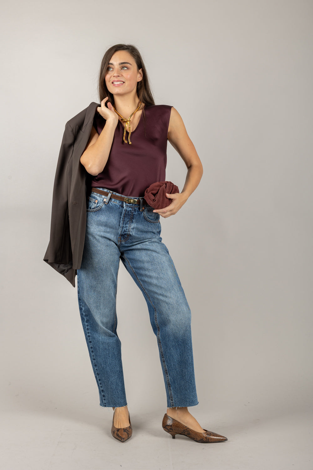 IMPERIAL - REH0KBA - BLUSA SCOLLO A V