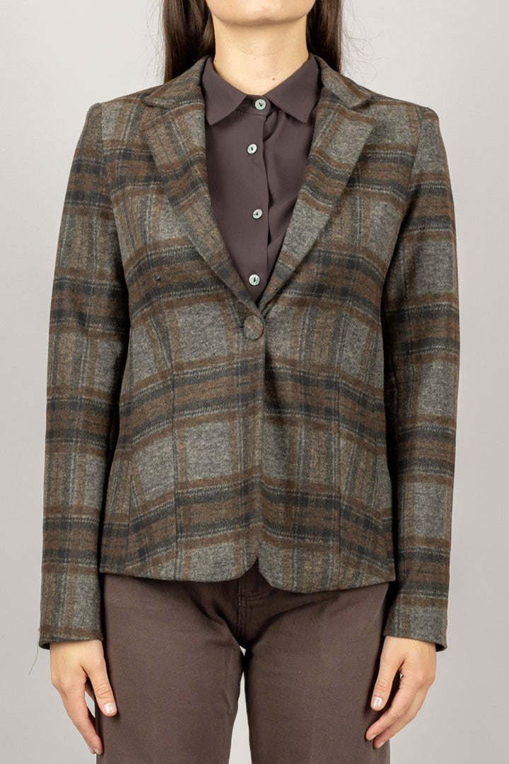 HAVEONE - JMI-P104 - GIACCA CHECK SLIM