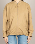 TENSIONE IN - S26J385 - GIACCA BOMBER SABBIA