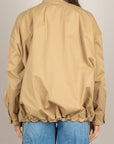 TENSIONE IN - S26J385 - GIACCA BOMBER SABBIA