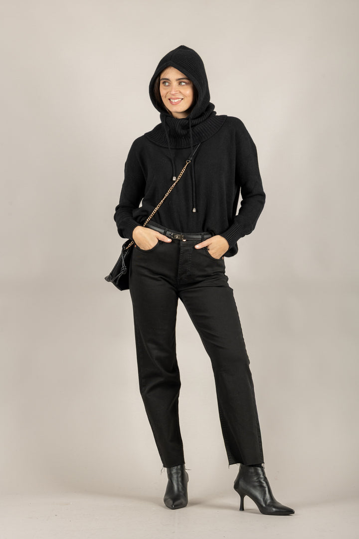 VICOLO - 77336F - MAGLIA GIROCOLLO SCATOLETTA