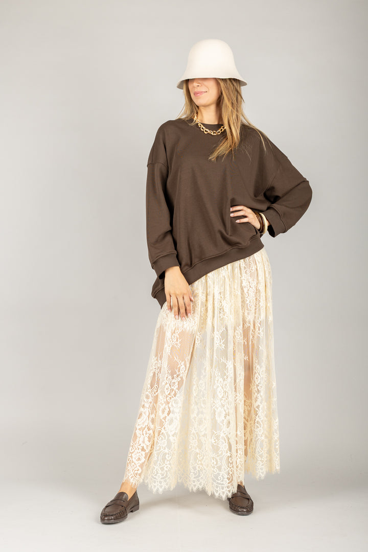 VICOLO - TF0573 - GONNA IN PIZZO