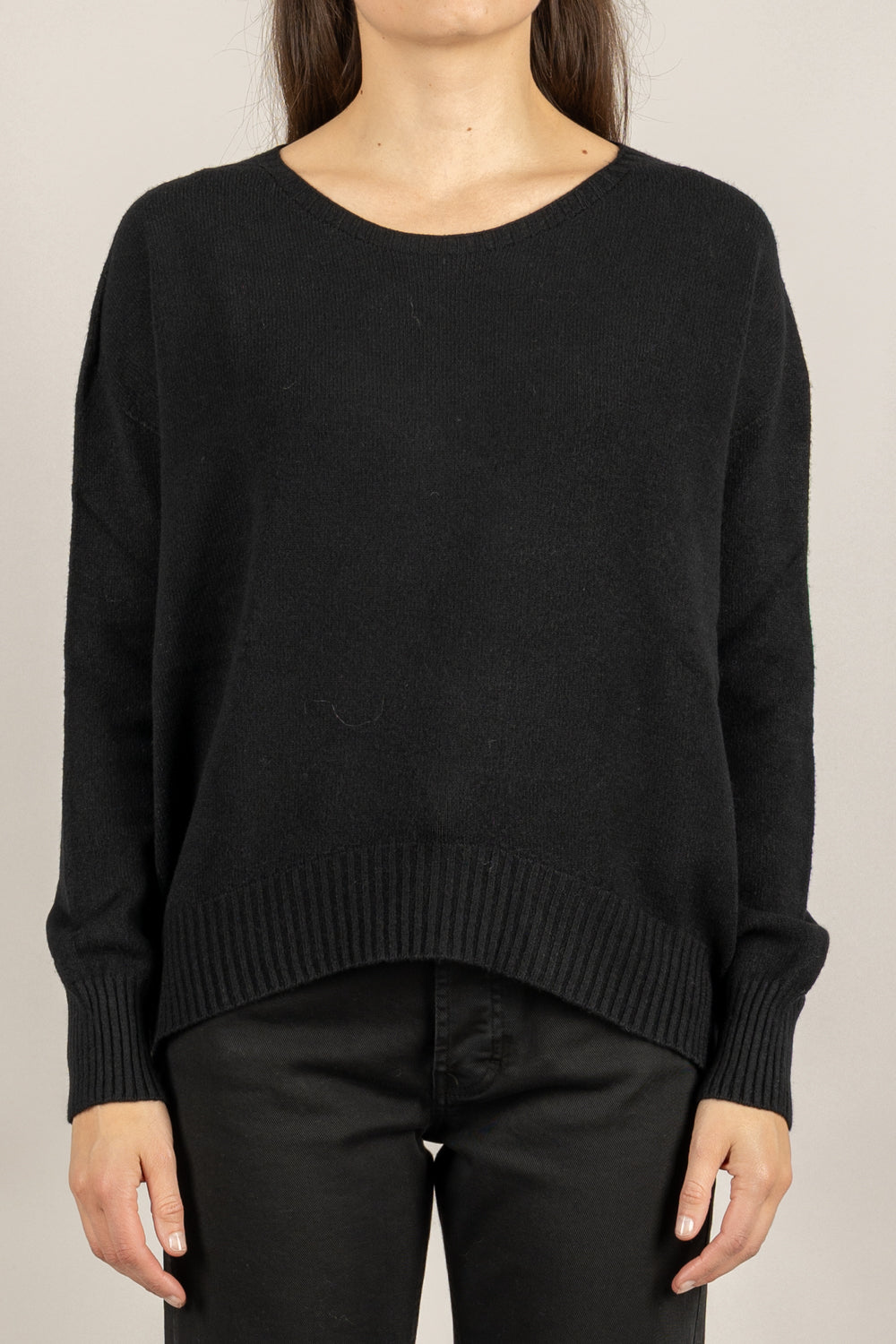 VICOLO - 77336F - MAGLIA GIROCOLLO SCATOLETTA