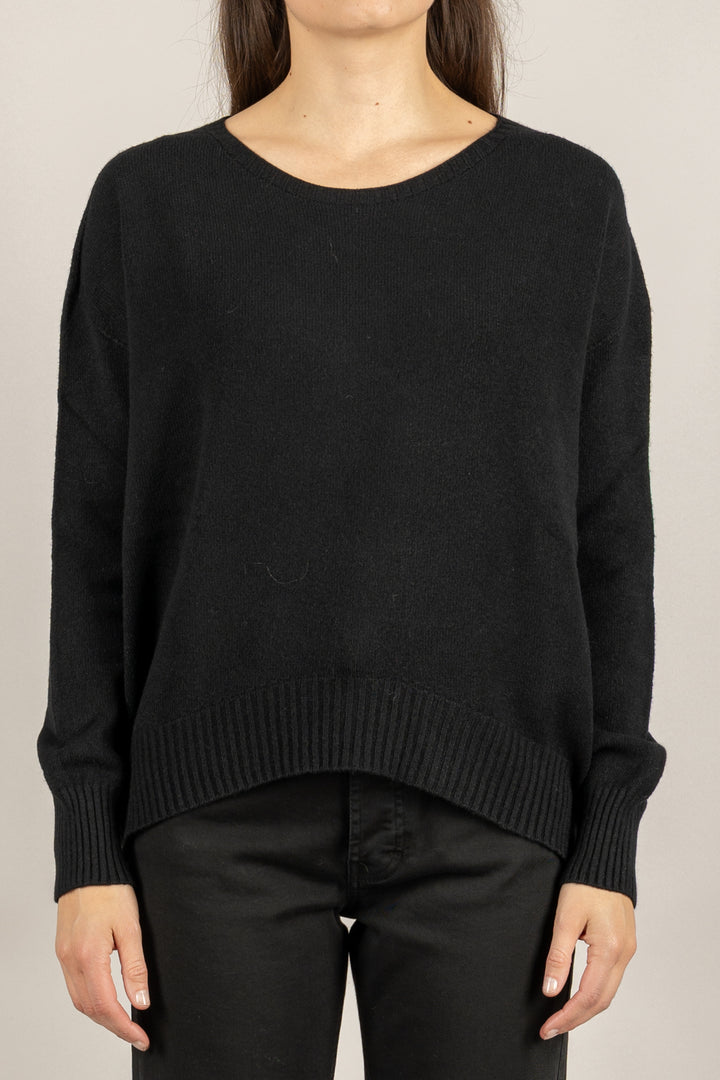 VICOLO - 77336F - MAGLIA GIROCOLLO SCATOLETTA