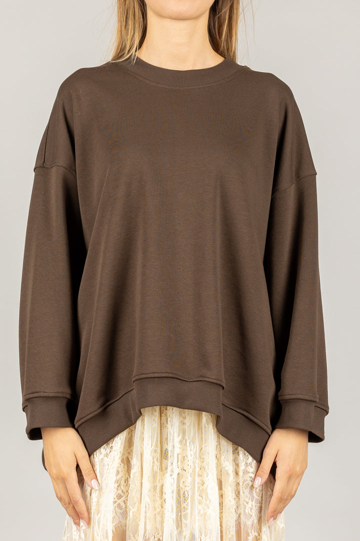VICOLO - TF0582 - FELPA OVER