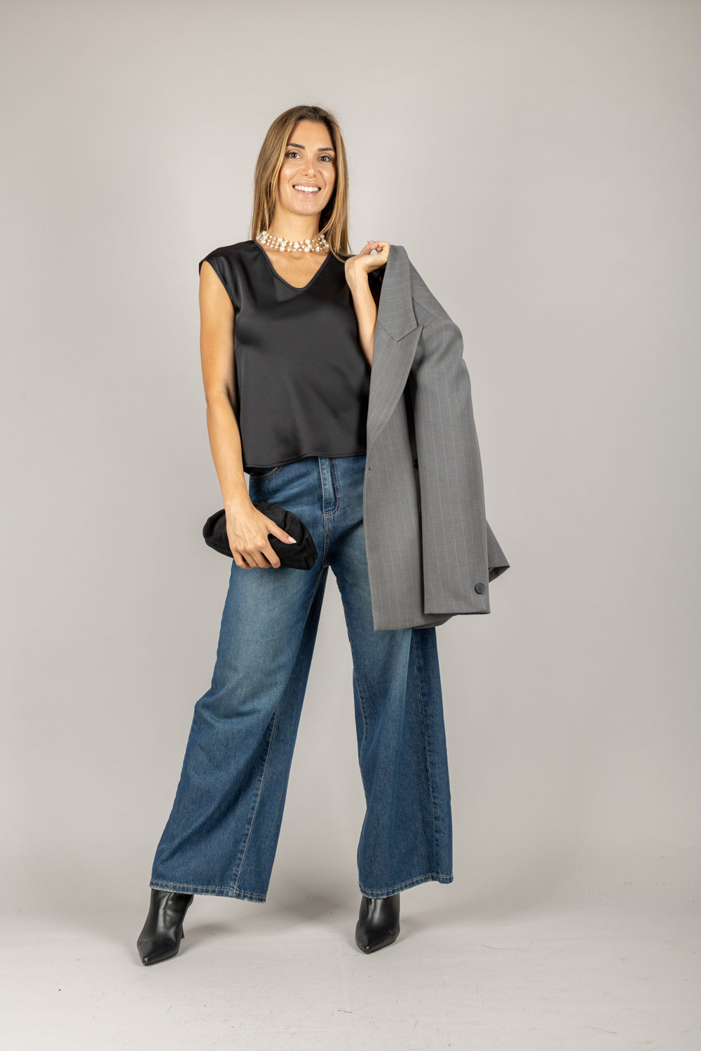 IMPERIAL - REH0KBA - BLUSA SCOLLO A V