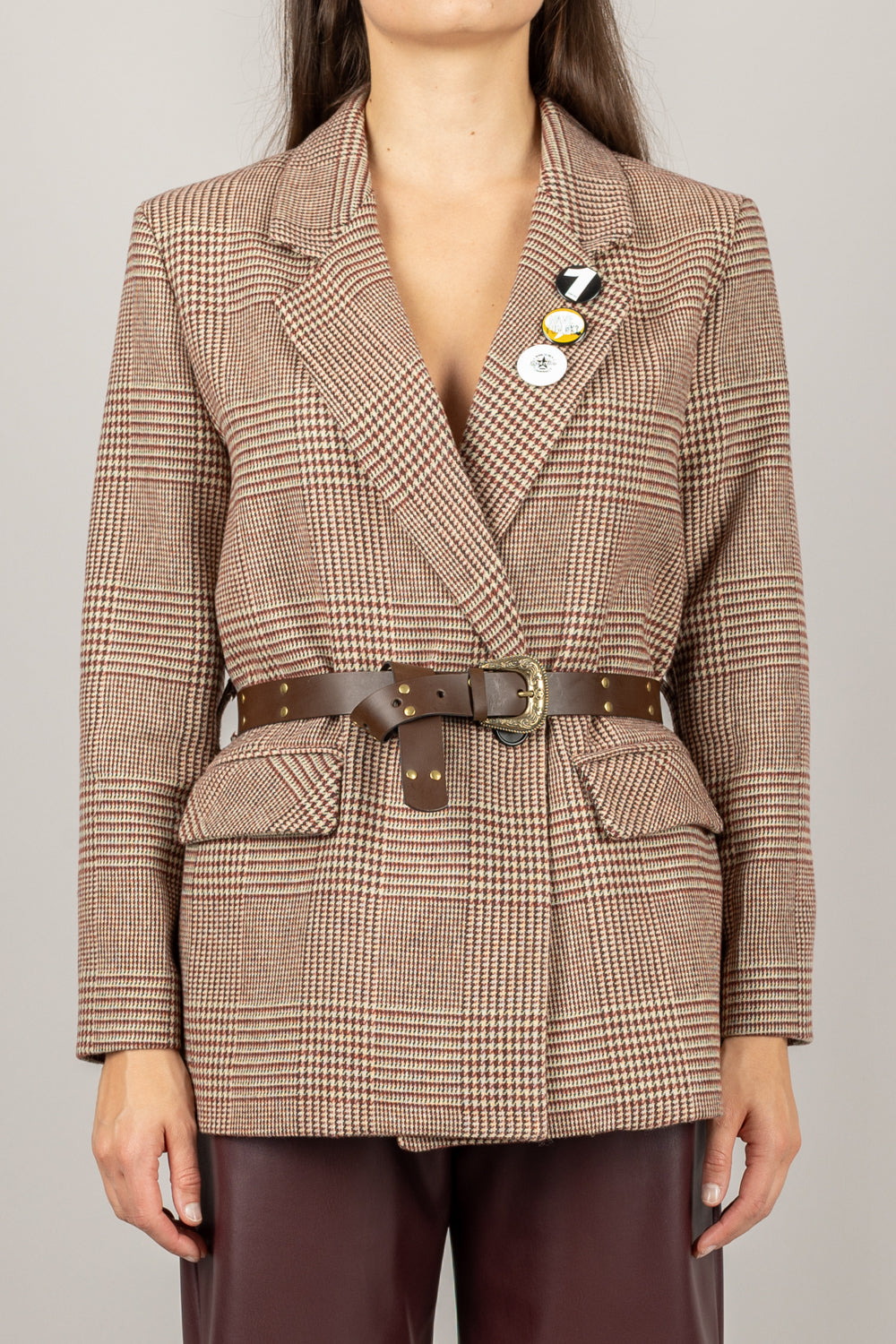 DIXIE - JDM2KAMCP - GIACCA CON CINTA E SPILLE