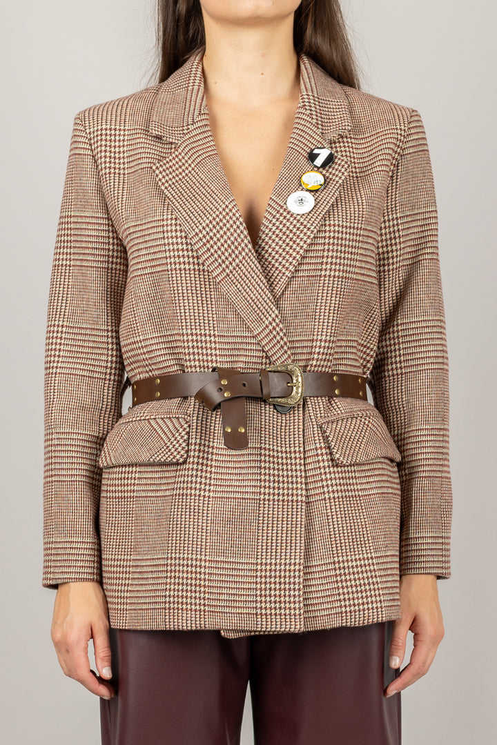 DIXIE - JDM2KAMCP - GIACCA CON CINTA E SPILLE